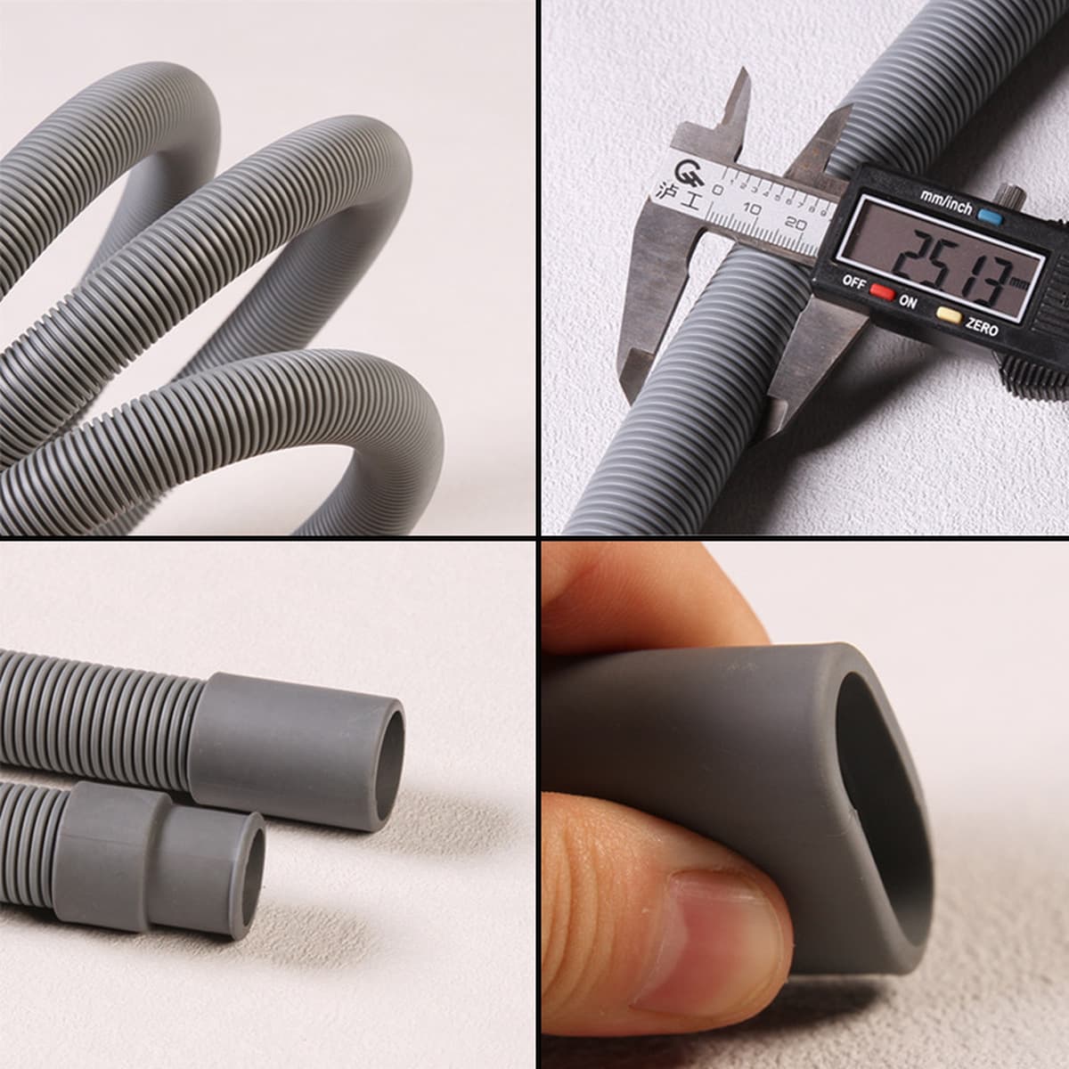 Утолщение автоматической барабанной стиральной машины для дренажной трубы Удлинительный шланг Водосточная труба...