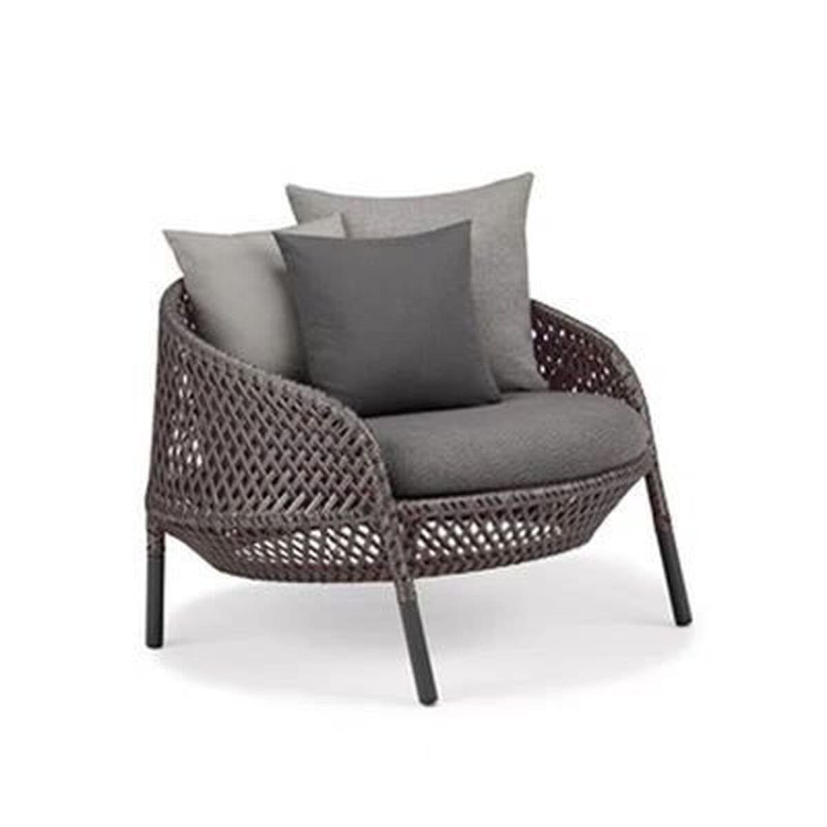 Скандинавский уличный диван из ротанга, мебель для отдыха, балкона, стул из ротанга, вилла, одинарный и двойной двор, сад,...