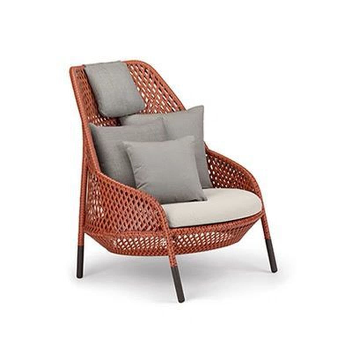 Скандинавский уличный диван из ротанга, мебель для отдыха, балкона, стул из ротанга, вилла, одинарный и двойной двор, сад,...