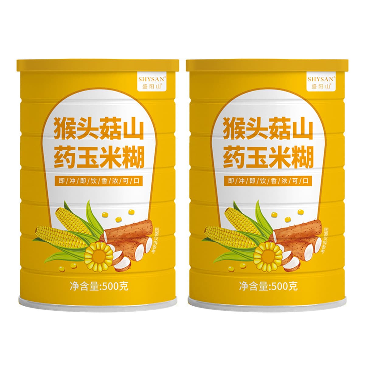 Голова обезьяны гриб Ям кукурузная паста горное питание Shengyang завтрак еда Замена порошок 500 г мгновенное ПИВОВАРЕНИЕ...
