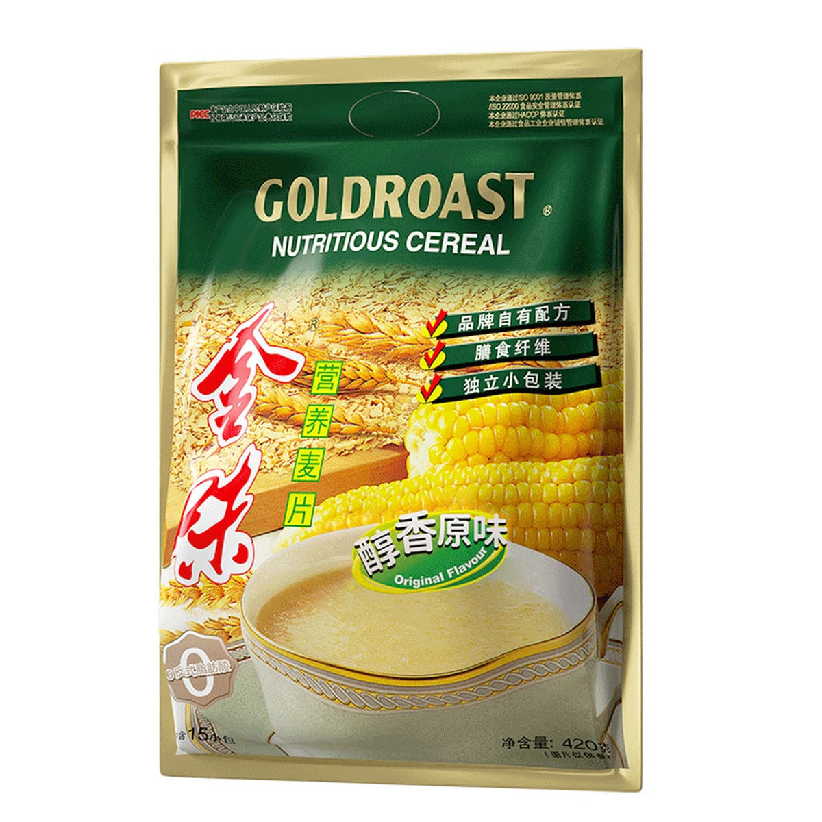 Golden Oatcal Nutrition Овсянка быстрого приготовления 15 маленьких пакетиков Golden Oatcray Растворимый напиток Заменитель...