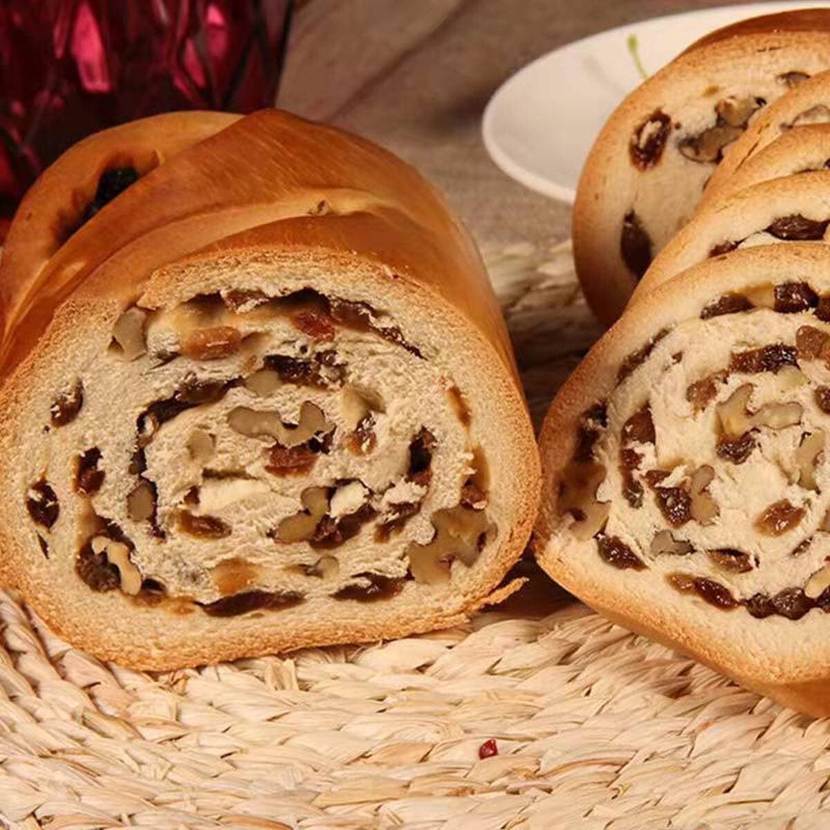 Русский ореховый хлеб Далиба, закуска, пшеничная цельнозерновая замена еды, нарезанные питательные тосты для завтрака,...