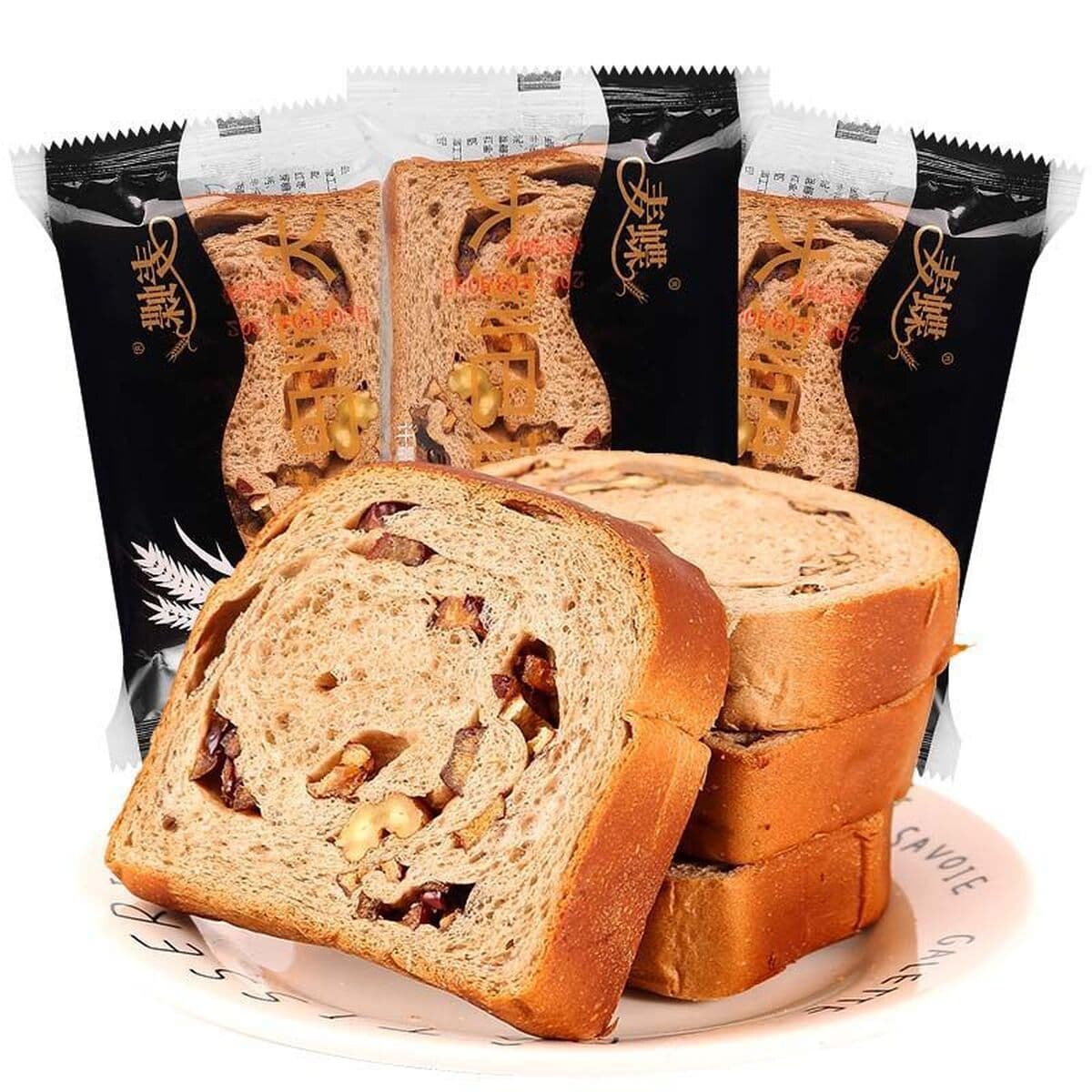 Русский ореховый хлеб Далиба, закуска, пшеничная цельнозерновая замена еды, нарезанные питательные тосты для завтрака,...