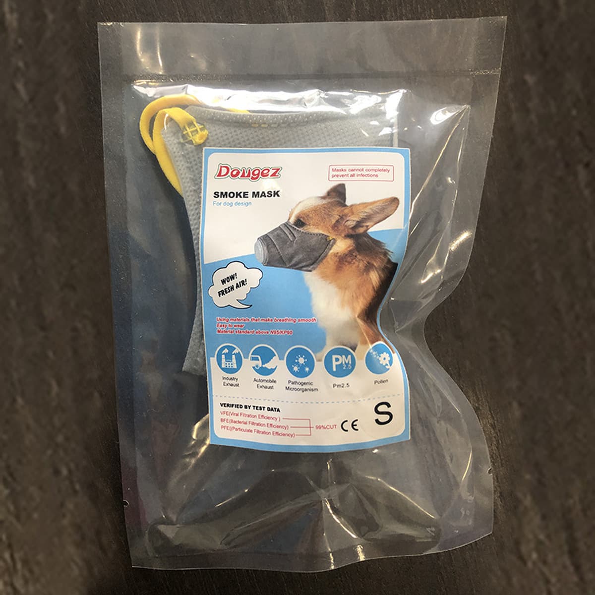 Маска для домашних животных против дымки, загрязнения, Пыленепроницаемая, защита от лая, намордник для собак, маска для...