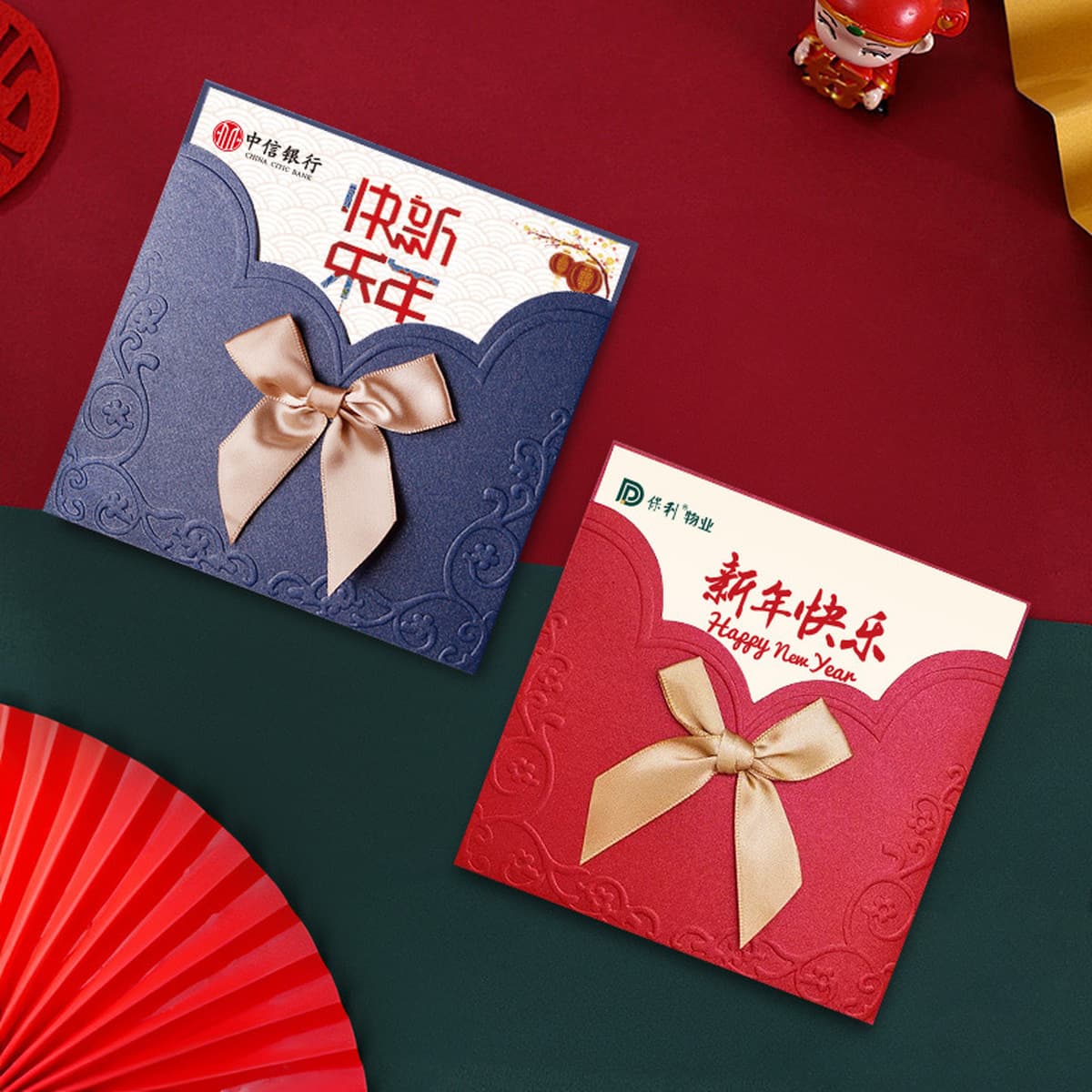 Открытка на Новый год 2026 года с индивидуальным дизайном и элитным видом, маленькая открытка на Новый год и день рождения,...