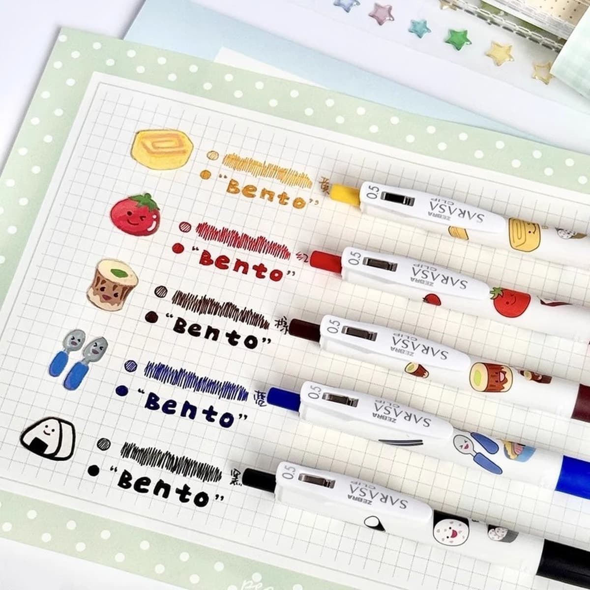 Японская зебра черная гениальная ручка комбинированный тестовый набор канцелярских товаров