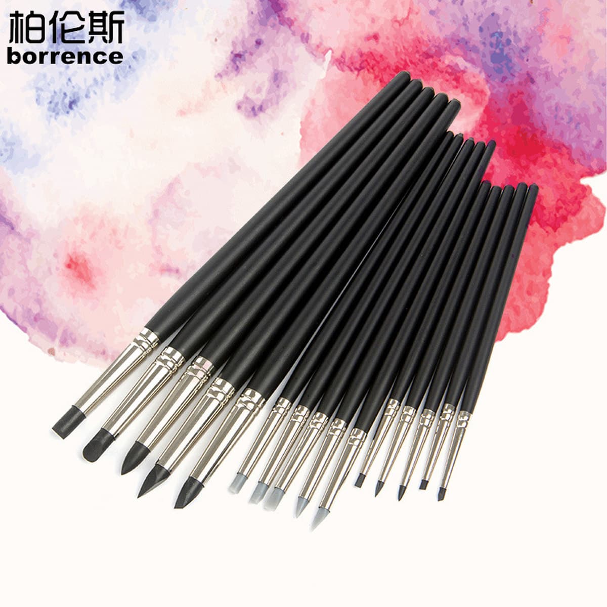 Набор силиконовых ручек для рисования из 5 шт., белые жидкие специальные материалы для рисования, резиновая ручка для...